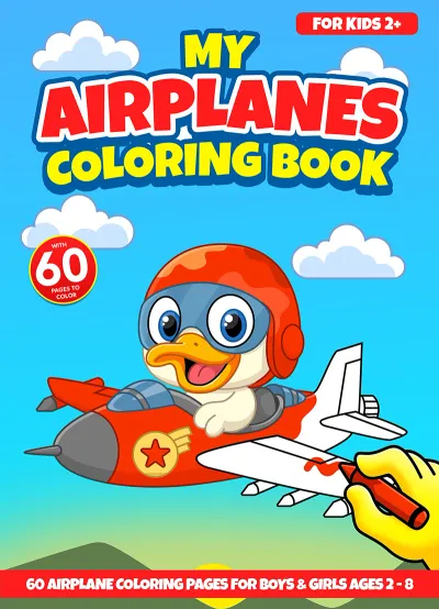 My Airplanes Coloring Book cover