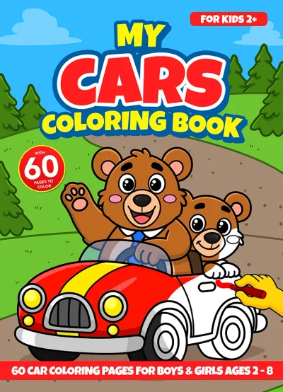 My Car Coloring Book cover