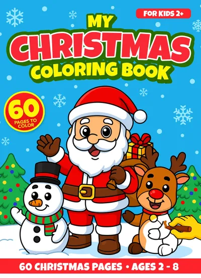 My Christmas Coloring Book cover