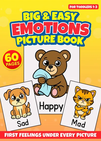 Big & Easy Emotions Picture Book cover