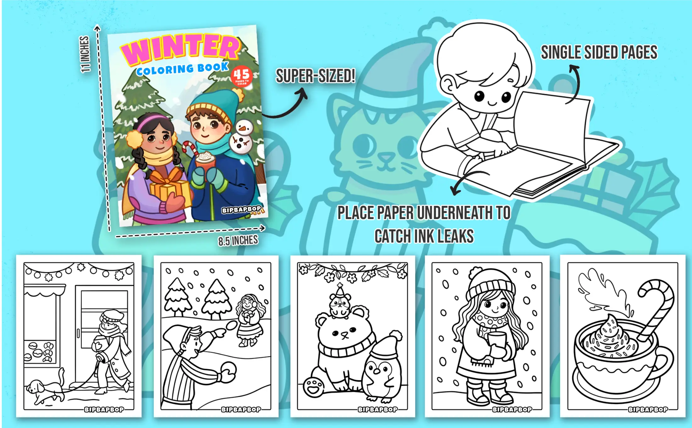 super sized summer coloring pages