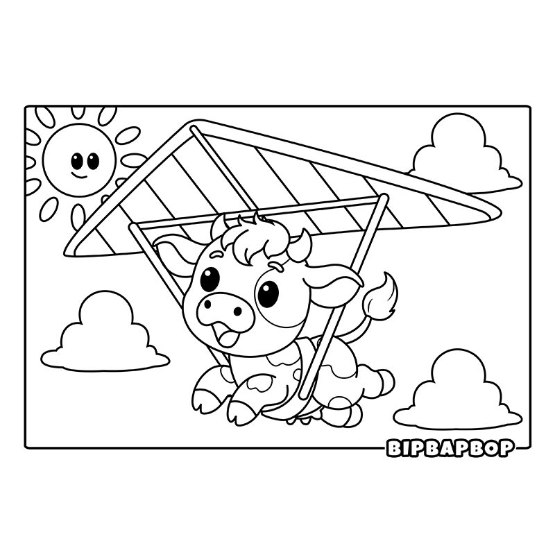 a girl and a boy on a hot air balloon adventure