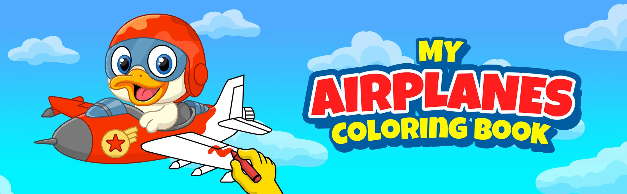 my airplanes coloring book