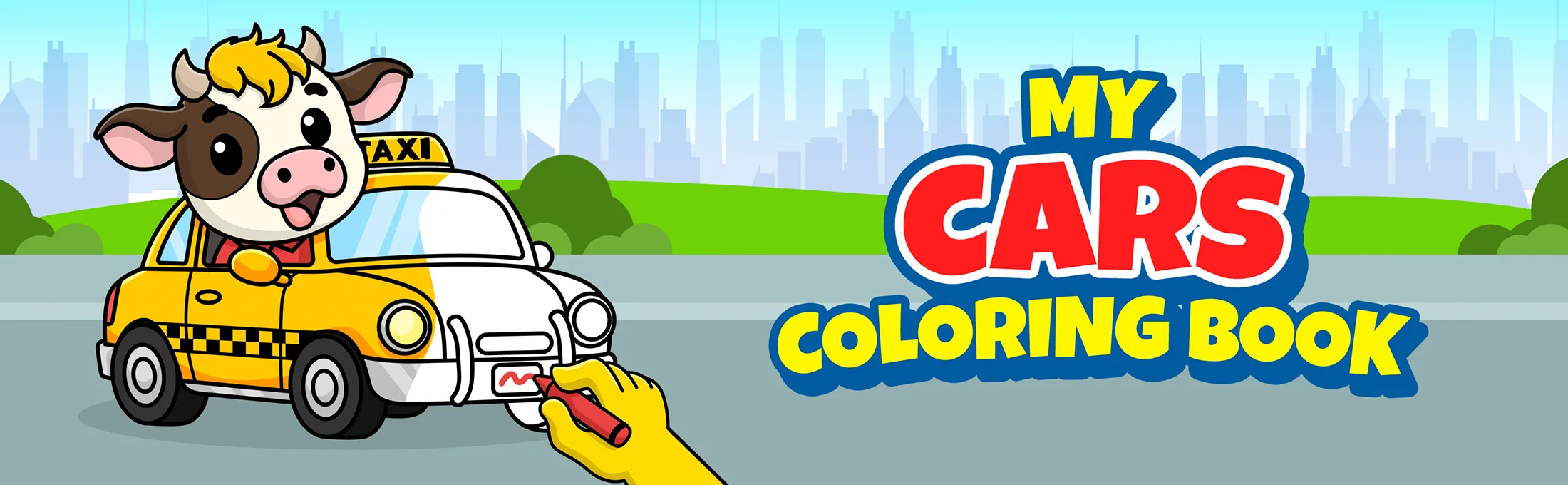 my cars coloring book