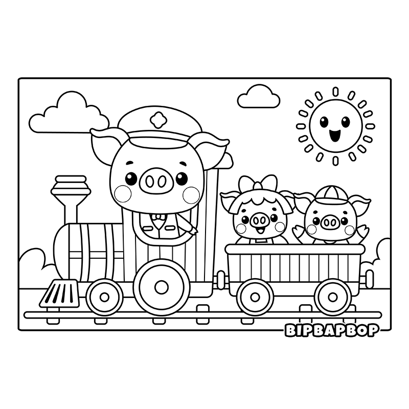a boy and a girl on a tropical carnival float