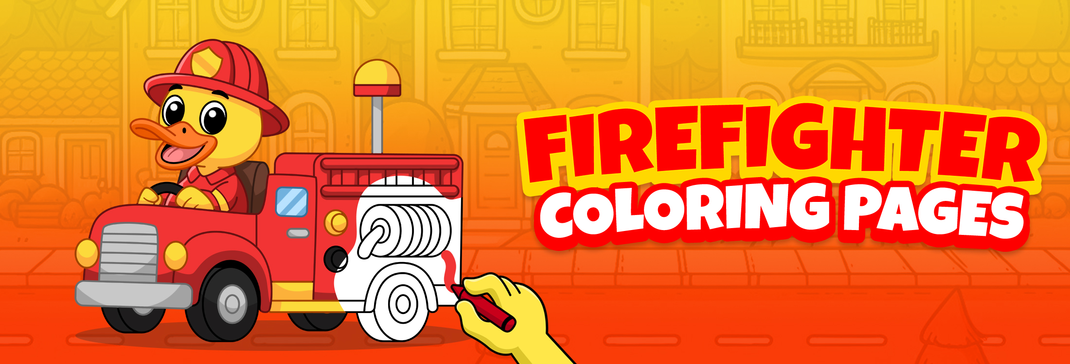 Fireman Coloring Pages
