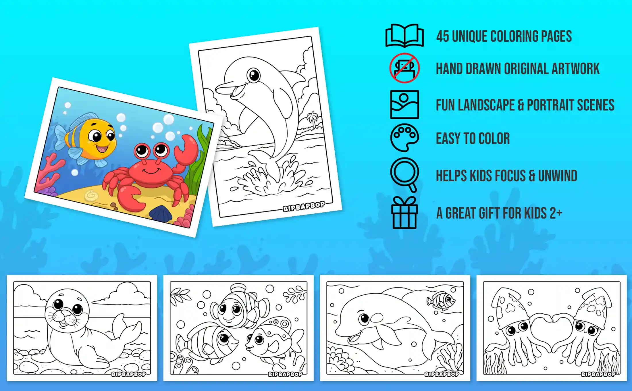 a great gift for ocean animal loving kids