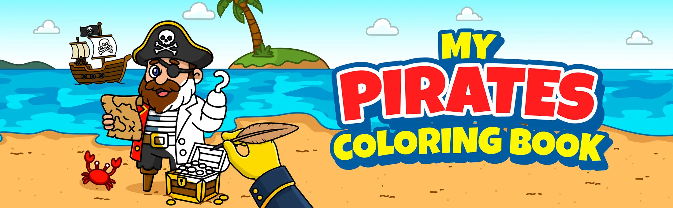 my pirates coloring book
