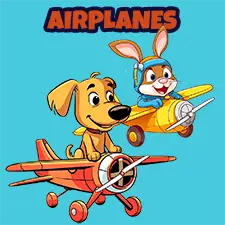 Airplane Colouring Pages For Kids