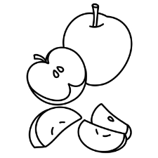 Apple Coloring Page
