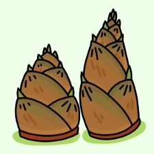 Bamboo Shoot Coloring Page