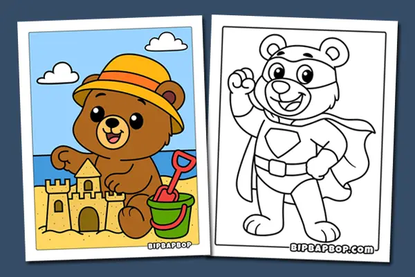 Raccoon Coloring Pages