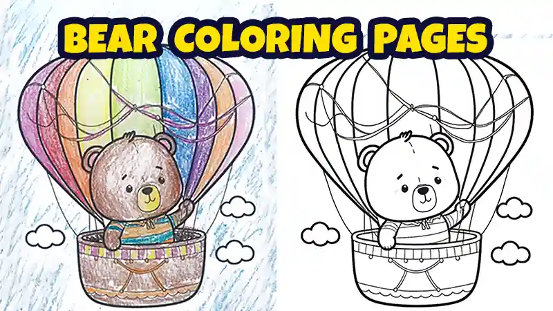 bear coloring sheets