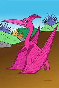 Best Pterodactyl Coloring Sheets Free PDF Download Color