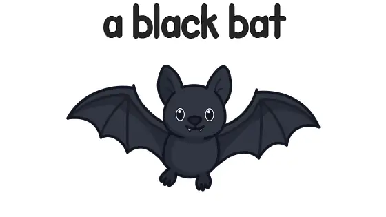 A Black Bat Printable