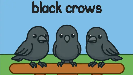 Black Crows Printable
