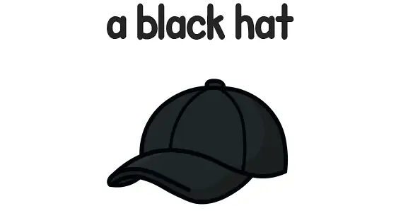 A Black Hat Printable