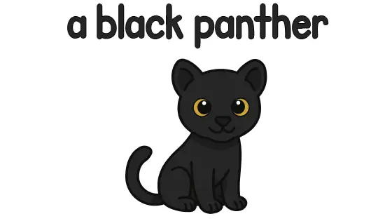 A Black Panther Printable