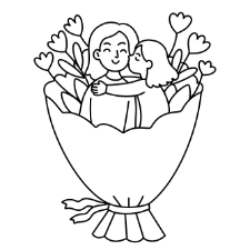 Teatime Coloring Page