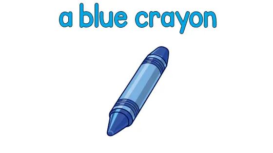 A Blue Crayon Printable