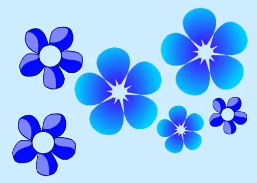 Blue Flowers