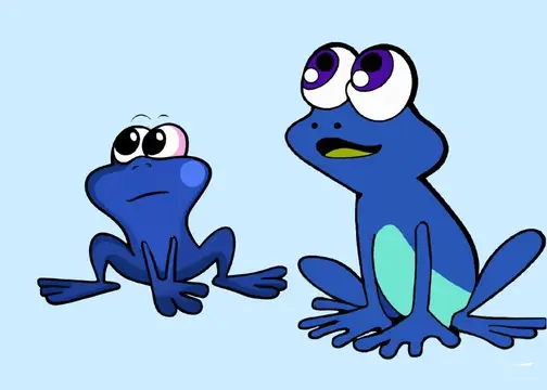 Blue Frogs