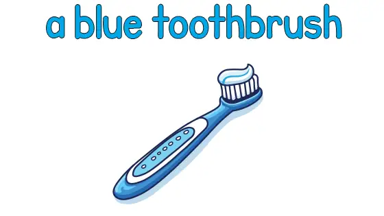 A Blue Toothbrush Printable