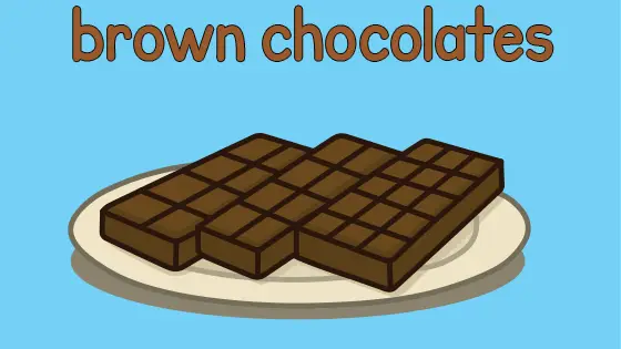 Brown Chocolates Printable