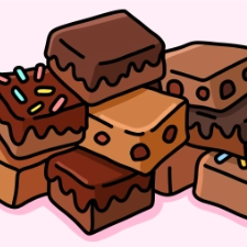 Brownie Overload Coloring Page