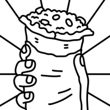 Burrito Coloring Page