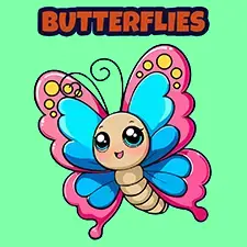 Butterfly Coloring Pages For Kids
