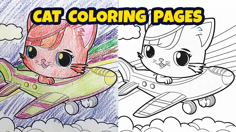 cat coloring sheets