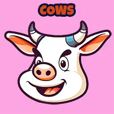 Printable Cow Colouring Pages