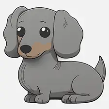 Dachshund Coloring Page