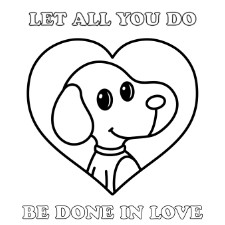 Done In Love Coloring Page