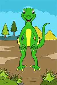 Downloadable Velociraptor Coloring Sheet For Kids Color