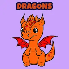 Free Dragon Colouring Pages