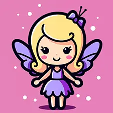 Fairy Coloring Sheet