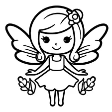 Fairy Printables Black & White