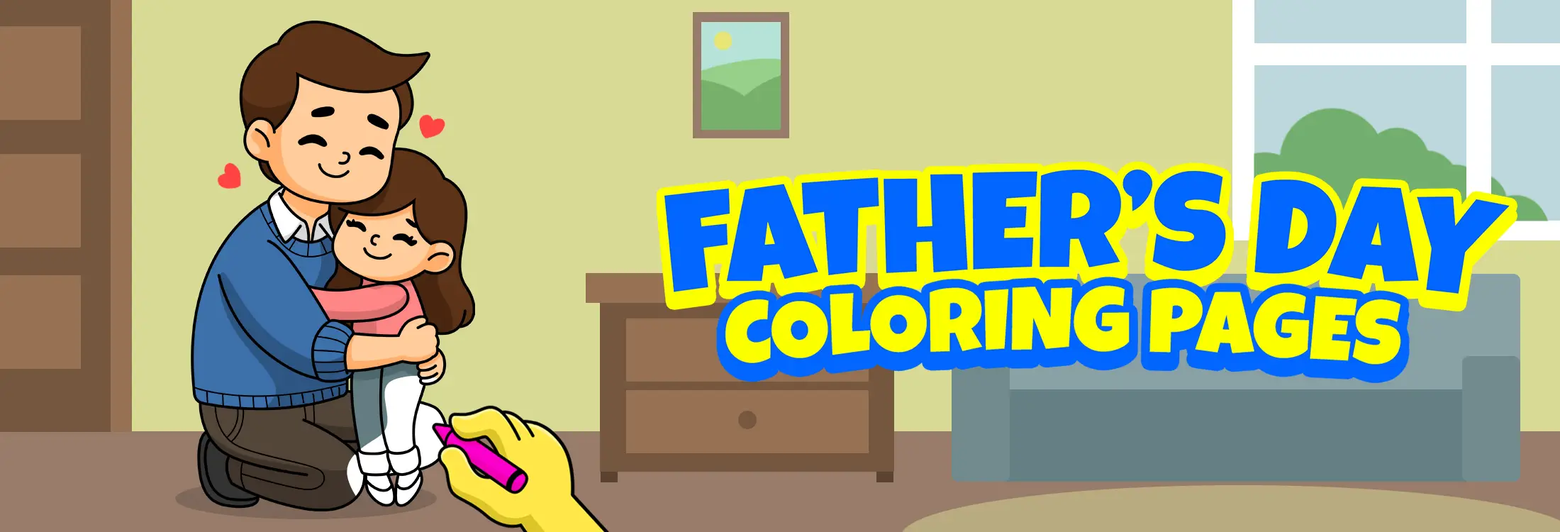 Father's Day Coloring Pages