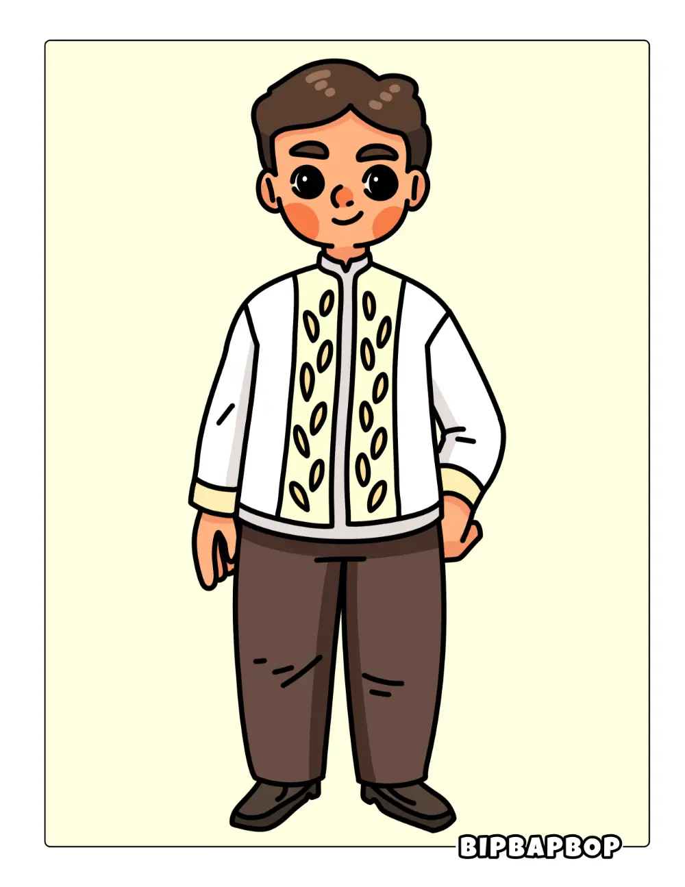 Filipino Boy Printable