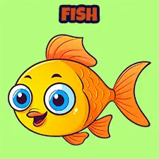 Free Fish Colouring Pages