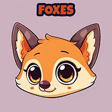 Fox Colouring Pages