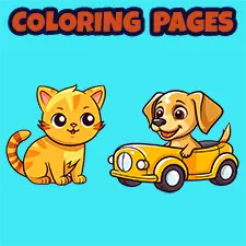 Cute Colouring Pages