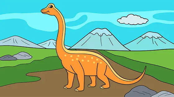Free Diplodocus Coloring Pages PDF Printables Color