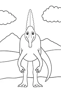 Free Spinosaurus Coloring Pages PDF Printables