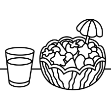 Fruit Punch Coloring Page