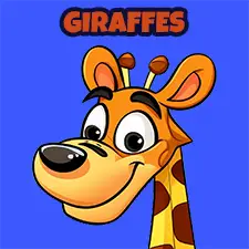 Giraffe Coloring Page For Kids