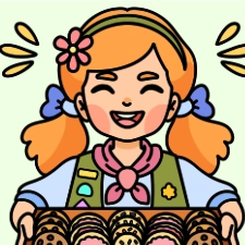 Girl Scout Coloring Page