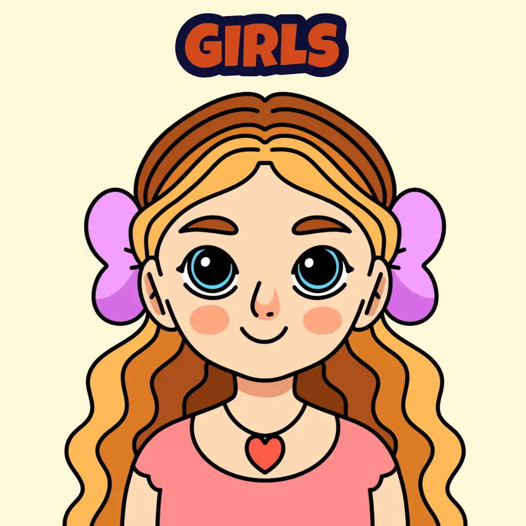 Girls Coloring Sheets